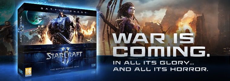 The Battle Begins With the StarCraft II: Battle Chest