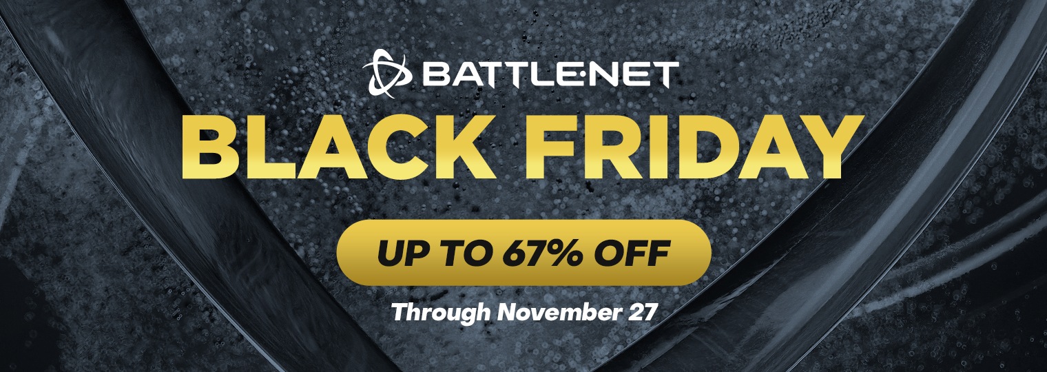 The Battle.net Black Friday Sale is live