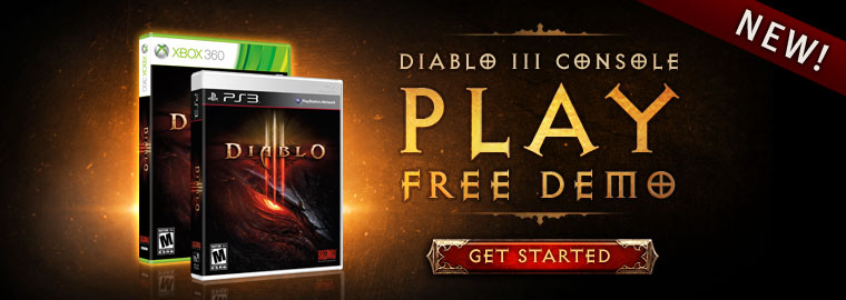 Diablo III Console – Play FREE