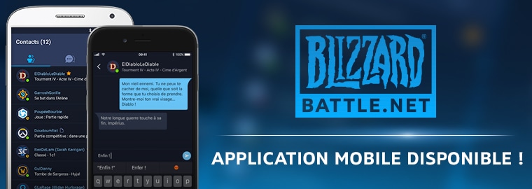 L’application mobile Blizzard Battle.net est disponible !