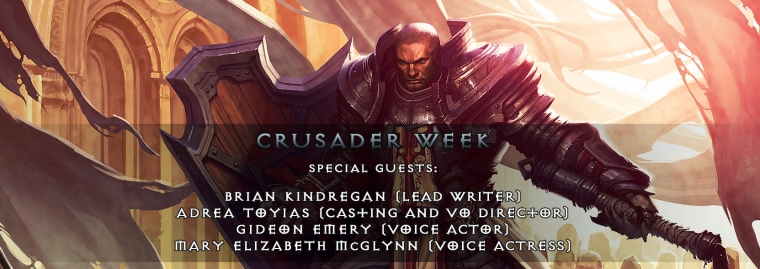 Crusader Voice Acting Interview with BlizzPro