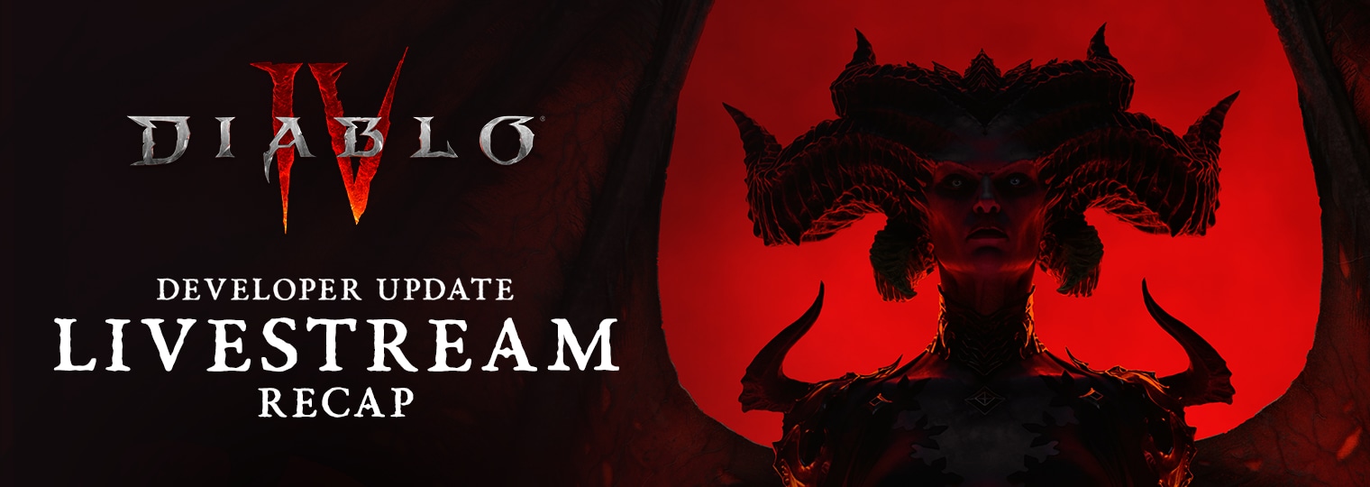 Desciende a la transmisión en vivo de actualización de los desarrolladores de Diablo IV