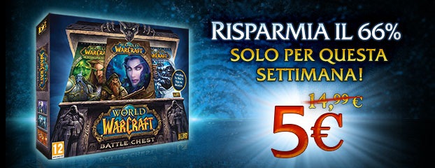 66% di sconto sul WoW Battle Chest - solo per questa settimana!