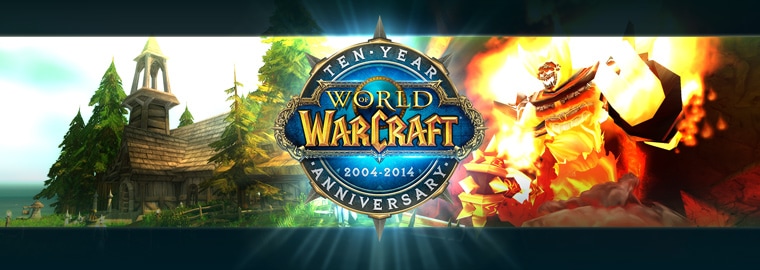 World of Warcraft 10-Year Anniversary Celebration Begins!