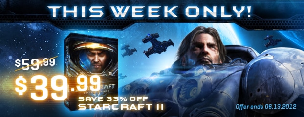33% Off StarCraft II – This Week Only