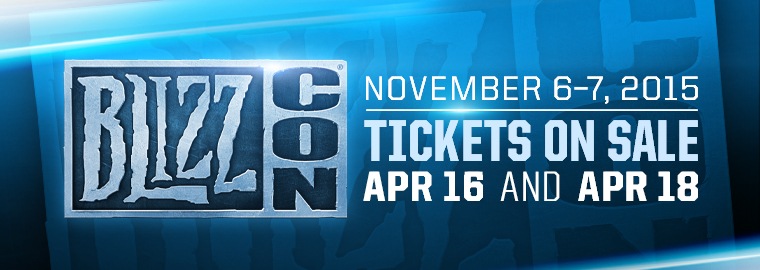 Join the Party at BlizzCon 2015 on November 6 and 7
