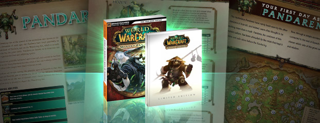 The official World of Warcraft: Mists of Pandaria strategy guide walks 