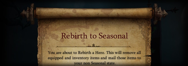 Season Rebirth Mail Expiring Soon