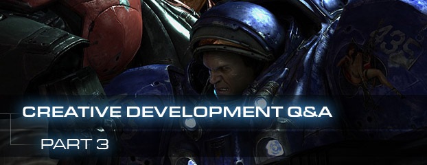 Questions au développement créatif de StarCraft II – Troisième partie