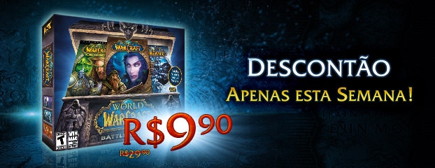 Apenas esta Semana - Descontão no Battle Chest de World of Warcraft
