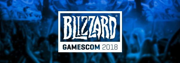 Blizzard à la gamescom 2018