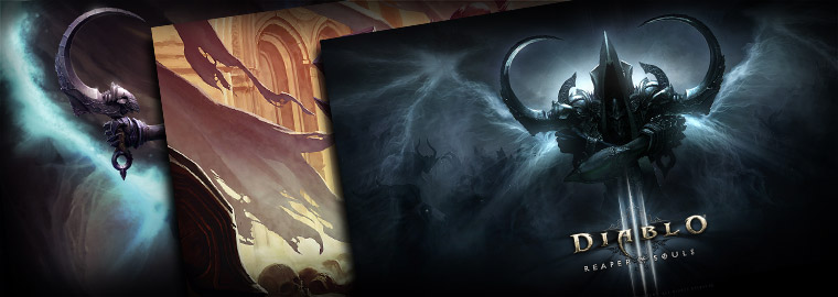 New Wallpaper: Reaper of Souls Key Art