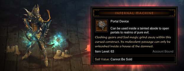 diablo 3 keys for infernal machine