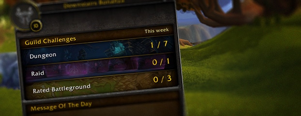 Patch 4.1: Guild Challenges