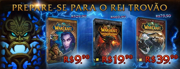 Prepare-se para o Rei Trovão! - Promoção encerrada!