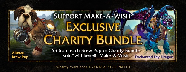 New Mount and Make-A-Wish® Charity Pet Now Available