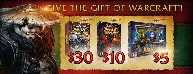Give the Gift of Warcraft - Sale Ended