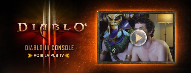 Diablo III sur console, la pub TV