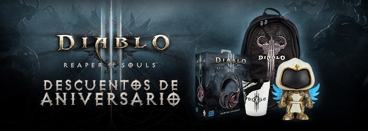 Ahorra a lo grande en la tienda Blizzard Gear con el aniversario de Diablo III