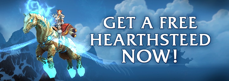 Ride Into Action on Your Hearthsteed!