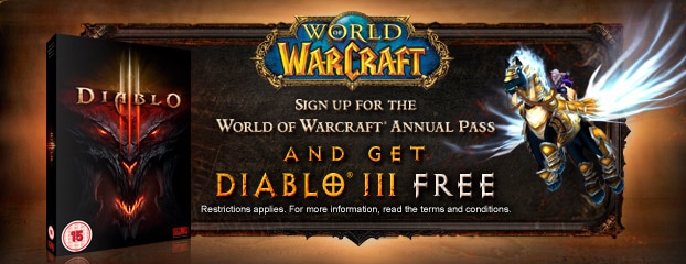 World of Warcraft Annual Pass Update