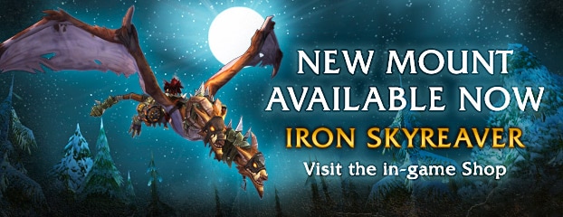 Iron Skyreaver—Available Now In-Game Through the Shop