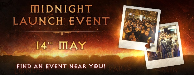 Diablo III Midnight Launch Events