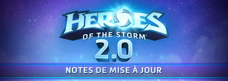 Notes de lancement de Heroes of the Storm 2.0 (26 avril 2017)