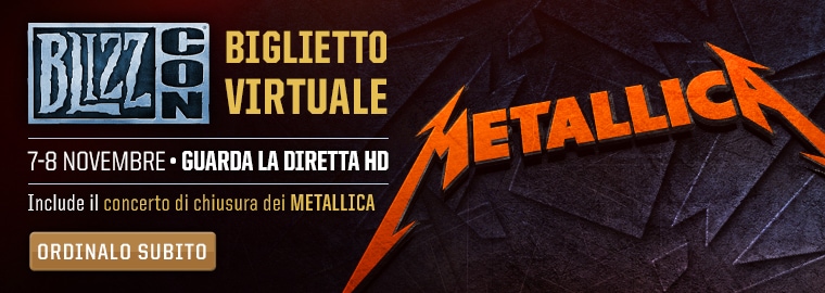 I Metallica si esibiranno dal vivo alla BlizzCon 2014