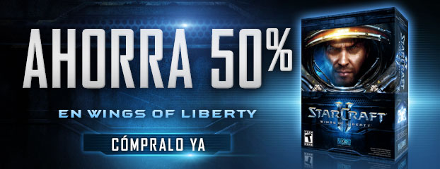 Ahorra 50% en StarCraft II: Wings of Liberty
