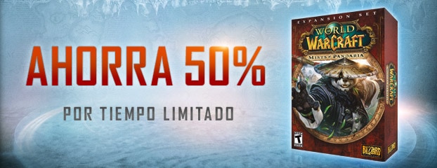 Ahorra 50% en Mists of Pandaria — Por tiempo limitado