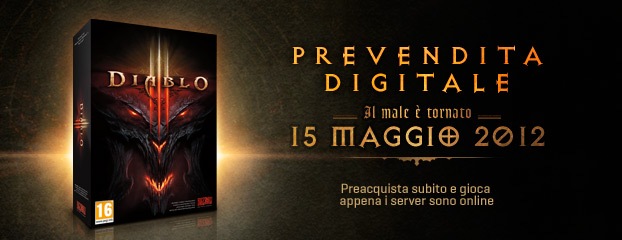 Lancio di Diablo III il 15 maggio - Aperte le prevendite!