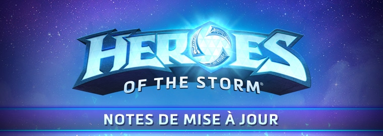 Notes de mise à jour du RPT de Heroes of the Storm (31 août 2020)