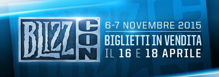 BlizzCon® 2015: unitevi alla festa il 6 e 7 novembre