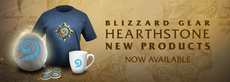 New Hearthstone Products in the Blizzard Gear Store