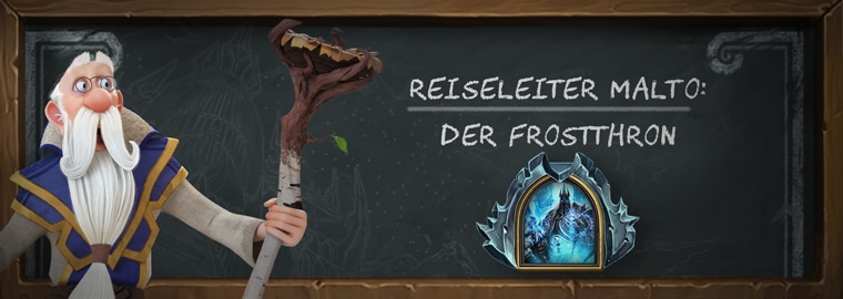 Reiseleiter Malto stellt den Frostthron vor