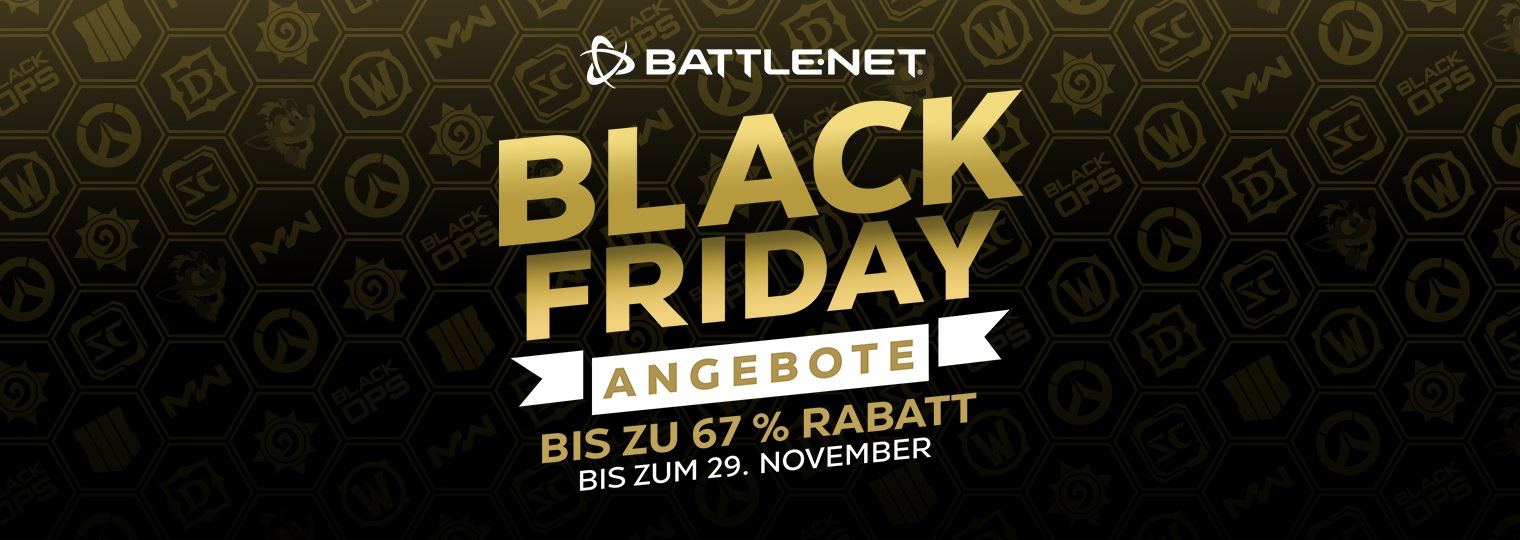Die Angebote zum Black Friday auf Battle.net haben begonnen!