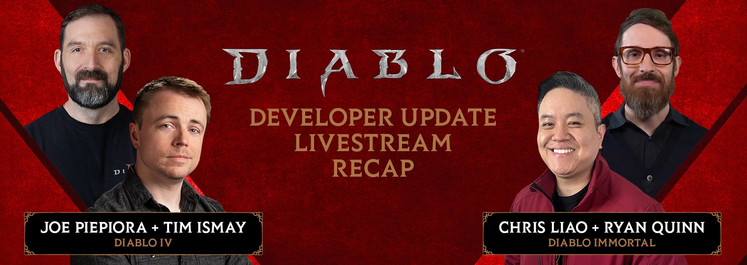 Was gab es im Livestream zum Entwicklerupdate für Diablo IV?