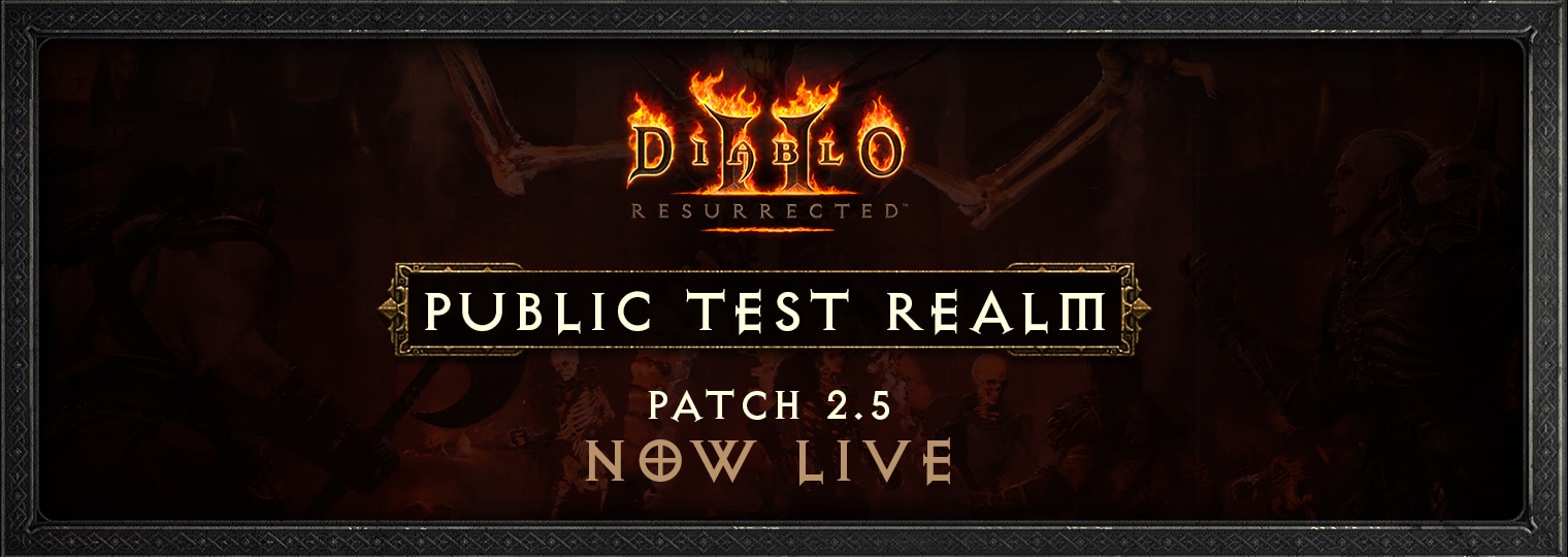 RPP 2.5 de Diablo II: Resurrected: Zonas de terror ya disponibles