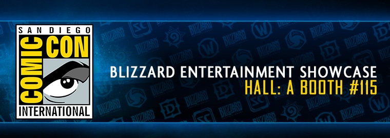 Come Visit the Blizzard Booth at San Diego Comic-Con!