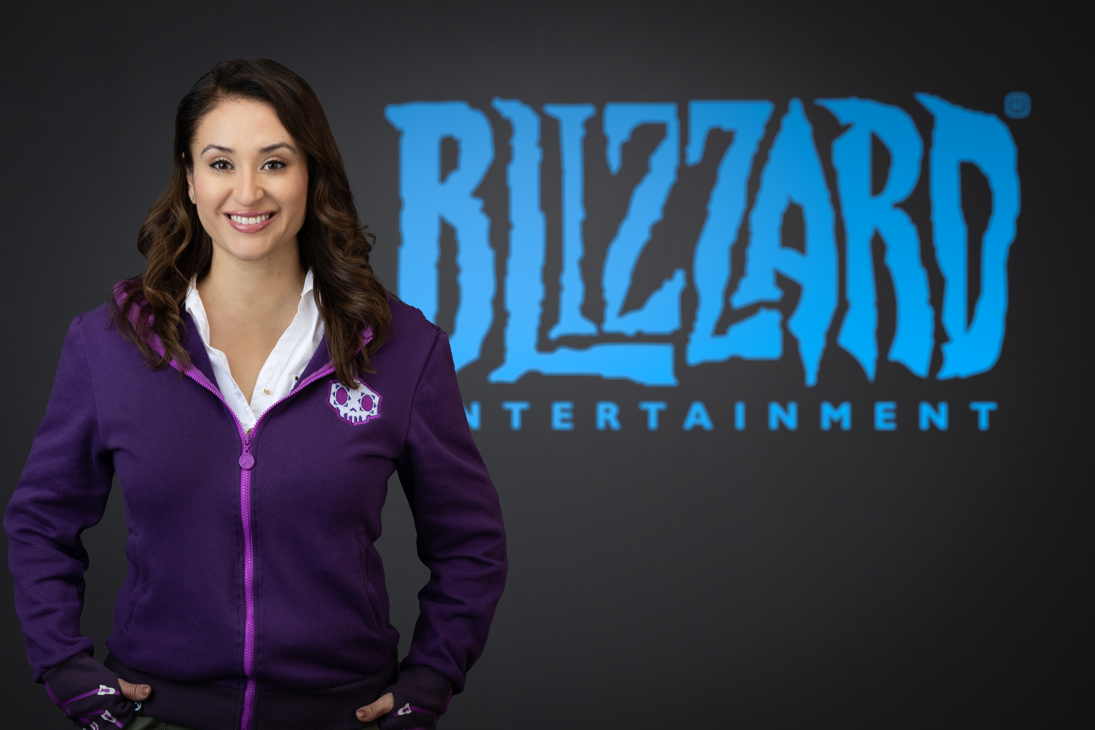 Presentación de Pamela Burga, responsable global de diversidad, equidad e inclusión de Blizzard