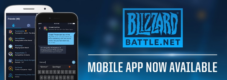 Blizzard Battle.net Mobile App Now Available!