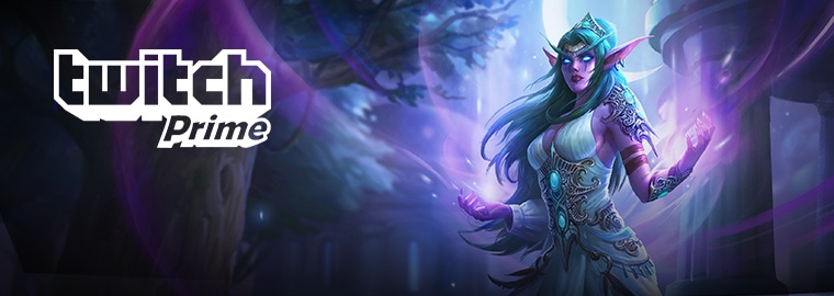 Try Twitch Prime and Get Tyrande Whisperwind!