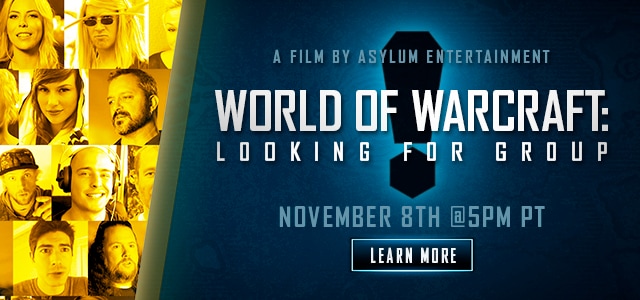 Un documentaire sur World of Warcraft®: Looking for Group – présenté à la BlizzCon