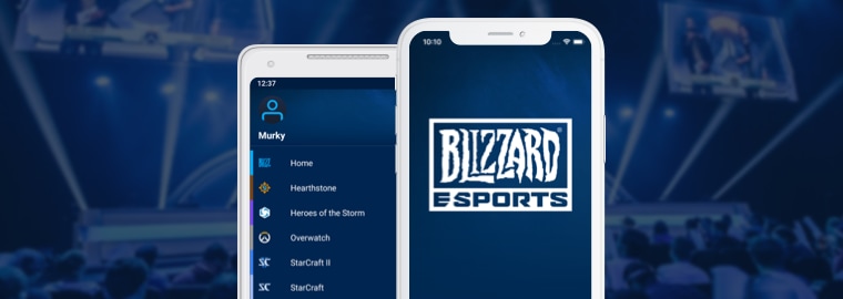 Découvrez l’application mobile e-sport de Blizzard
