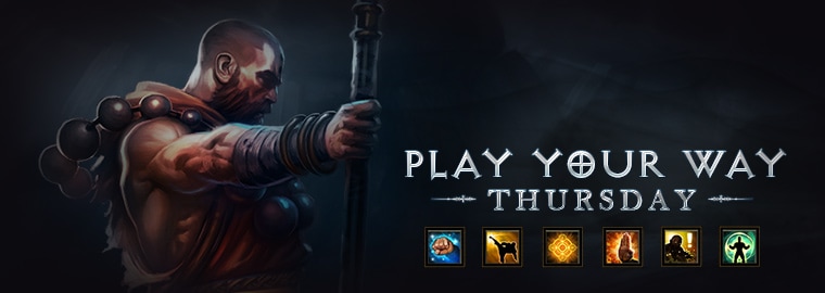 Play Your Way Thursday – Davlok’s “One Kick Monk” Build