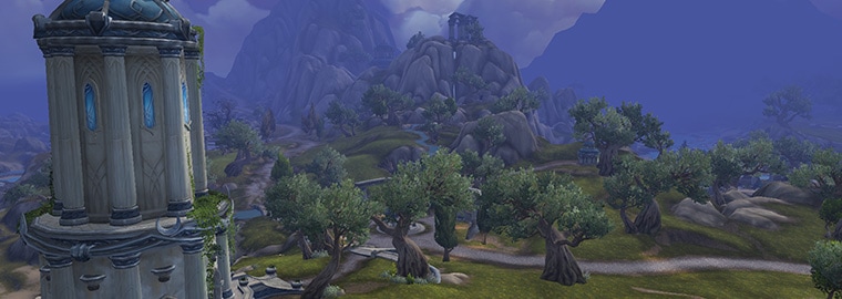 World of Warcraft: Legion World and Content Panel