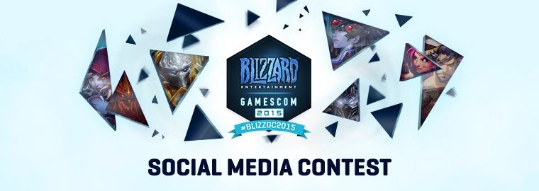 #BlizzGC2015 Social Media Contest — Win a Trip to gamescom!