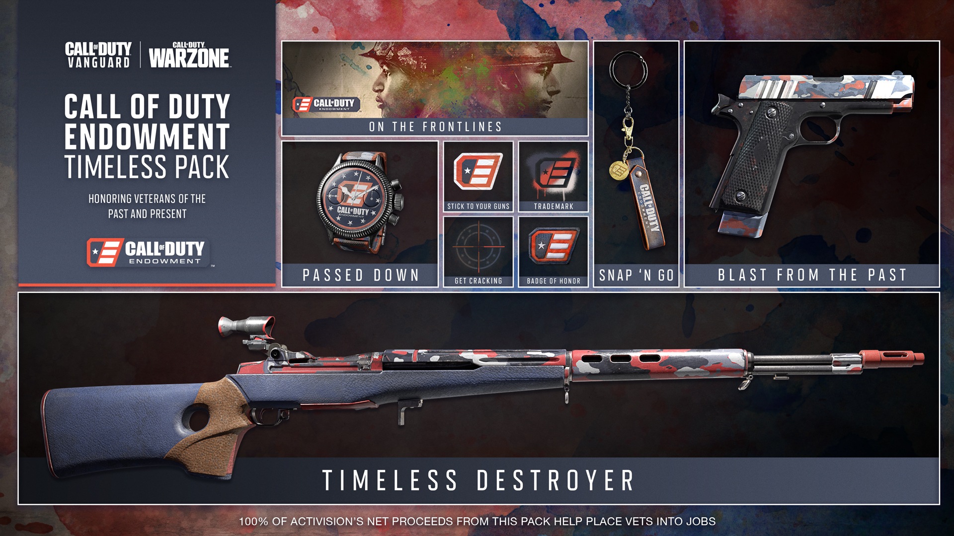 Support Veterans with the C.O.D.E. Timeless Pack