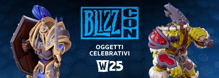 Gli oggetti collezionabili commemorativi della BlizzCon 2019 celebrano i 25 anni di Warcraft